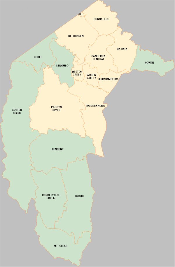Australian Capital Territory, A C T